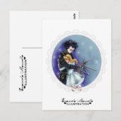 Edward scissorhands briefkaart (Voorkant / Achterkant)