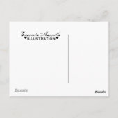 Edward scissorhands briefkaart (Achterkant)