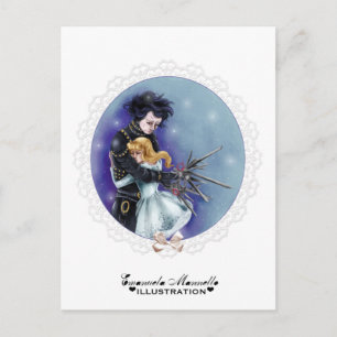 Edward scissorhands briefkaart