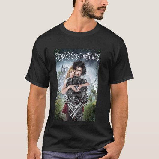 Edward Scissorhands Retro Mooie Kim Edward Che T-shirt (Voorkant)
