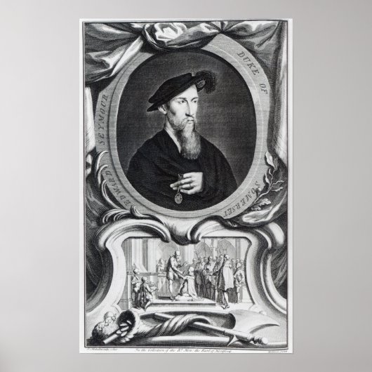 Edward Seymour, 1e hertog van Somerset Poster (Voorkant)