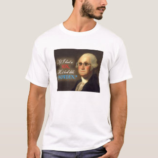 Edward Snowden - George Washington's Son Whte Shir T-shirt