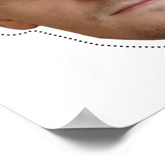 Edward Snowden Mask Poster (Hoek)