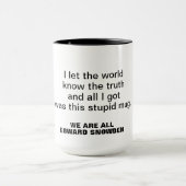 Edward Snowden mok (Midden)