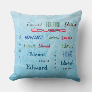 Edward Specialized Veel Name Custom  Kussen