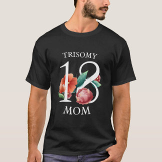 Edward Syndroom Trisomie 18 Bewustzijnsdag Mam Pa T-shirt
