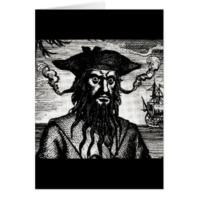 Edward Teach Portrait (Voorkant)