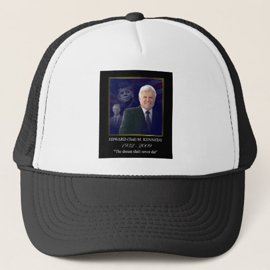 Edward (Ted) Kennedy - in Memorium Trucker Pet (Voorkant)