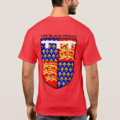 Edward the Black Prince Coat of Arms Shirt (Achterkant)