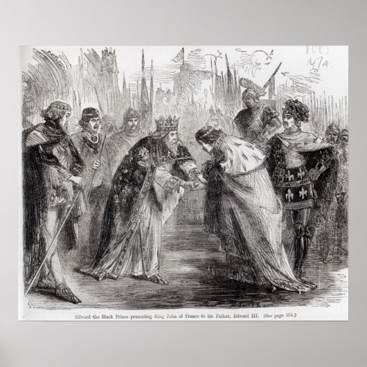Edward the Black Prince Poster (Voorkant)