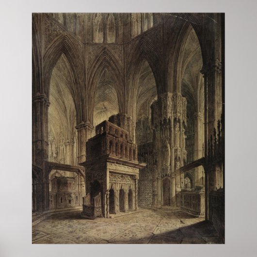Edward the Confessor's Shrine, Westminster Abbey Poster (Voorkant)