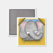 Edward The Elephant Magneet (Voorkant / Achterkant)