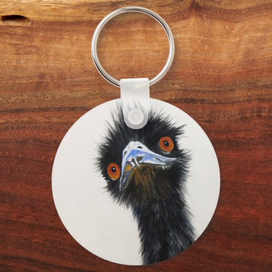 Edward the Erudite Emu Sleutelhanger (Voorkant)
