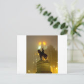 Edward V11 Statue, Pier Head, Liverpool Verenigd K Briefkaart (Staand voorkant)