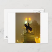 Edward V11 Statue, Pier Head, Liverpool Verenigd K Briefkaart (Voorkant / Achterkant)