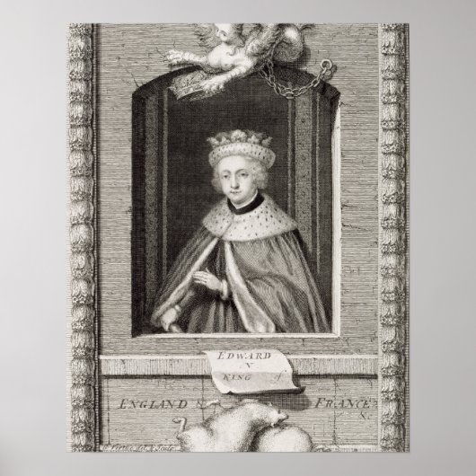 Edward V (1470-83) King of England in 1483, after Poster (Voorkant)
