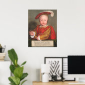 Edward VI - Hans Holbein Fine Art Poster (Thuiskantoor)