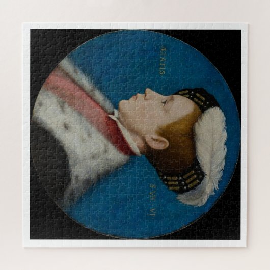 EDWARD VI, KONING VAN ENGLAND JIGSAW PUZZLE LEGPUZZEL (Horizontaal)