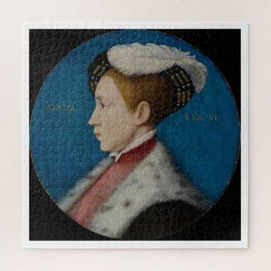 EDWARD VI, KONING VAN ENGLAND JIGSAW PUZZLE LEGPUZZEL (Verticaal)