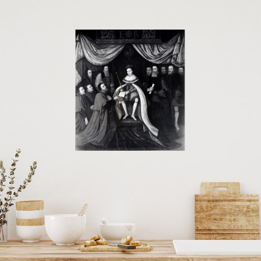 Edward VI Poster (Keuken)