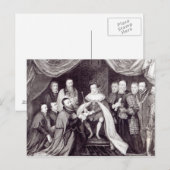 Edward VI Verlening van het Handvest Briefkaart (Voorkant / Achterkant)