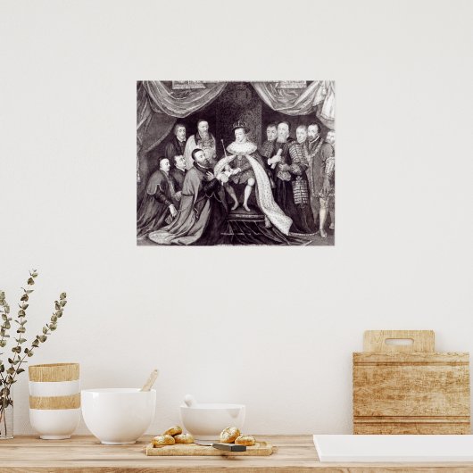 Edward VI Verlening van het Handvest Poster (Keuken)
