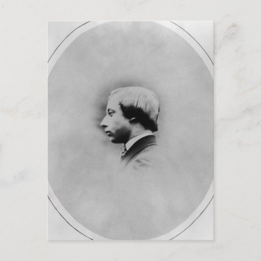 Edward VII, 1860 Briefkaart (Voorkant)