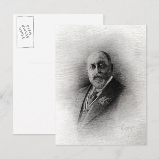 Edward VII Briefkaart (Voorkant / Achterkant)