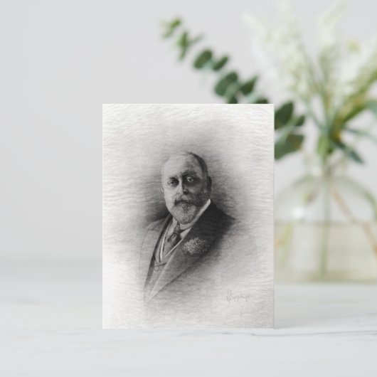 Edward VII Briefkaart (Staand voorkant)