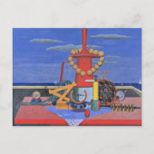 Edward Wadsworth schilderij, Regalia, Briefkaart (Voorkant)