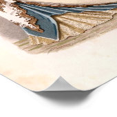 Edwardiaanse Mode Dames in Mirror Poster (Hoek)