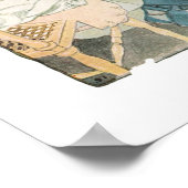 Edwardiaanse moeder met kind Poster (Hoek)