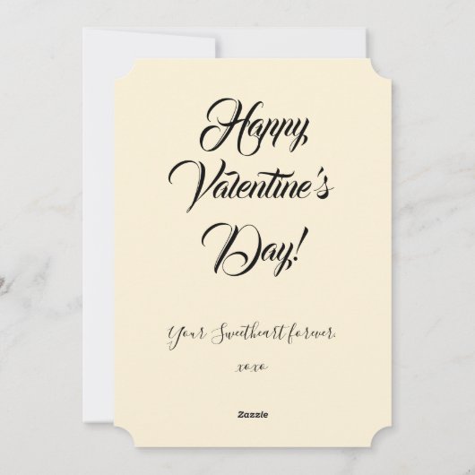  Edwardiaanse Valentijn soldaat vrouwen crème Feestdagenkaart (Achterkant)