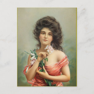 Edwardian Beauty Briefkaart