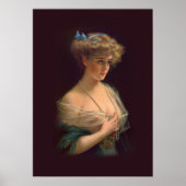 Edwardian Beauty Poster (Voorkant)