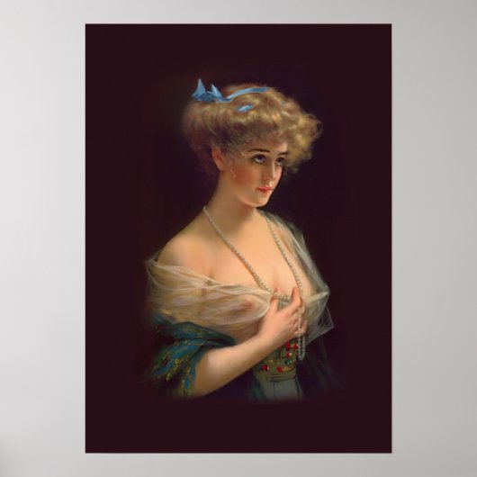Edwardian Beauty Poster (Voorkant)