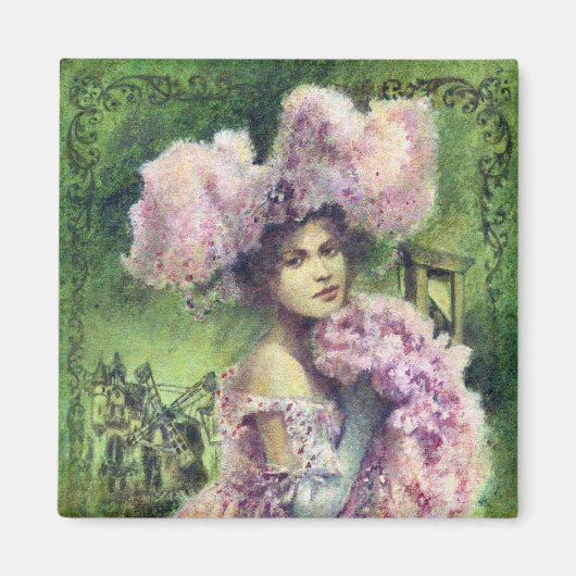 Edwardian Dancer Magnet (Voorkant)