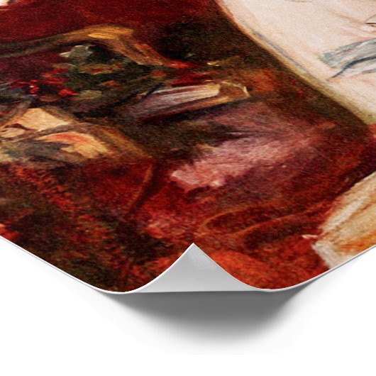 Edwardian Glamor Girl Poster (Hoek)