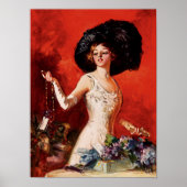 Edwardian Glamor Girl Poster (Voorkant)