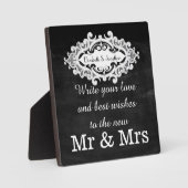  Edwardian Guestbook Sign Fotoplaat (Voorkant)