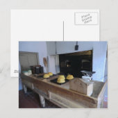 Edwardian Kitchen in Erddig Hall Briefkaart (Voorkant / Achterkant)