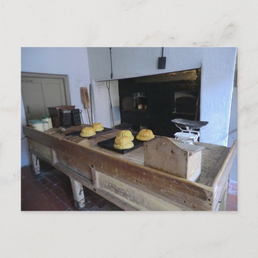 Edwardian Kitchen in Erddig Hall Briefkaart (Voorkant)