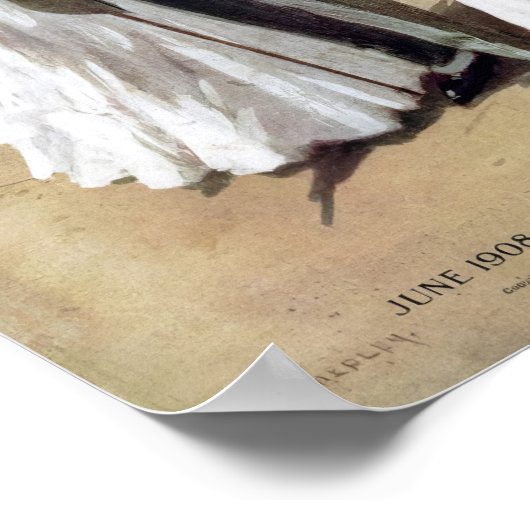 Edwardian Ladies' Home Journal Magazine Cover Poster (Hoek)