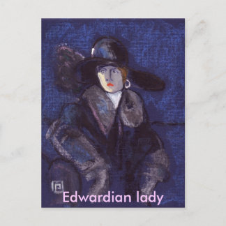 EDWARDIAN LADY BRIEFKAART