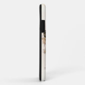  Edwardian Lady Fox Mode Illustratie Case-Mate iPhone Case (Achterkant/rechts)