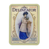 Edwardian Magazine Hoesje Magneet (Verticaal)