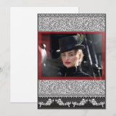 Edwardian Note Kaart (Voorkant / Achterkant)