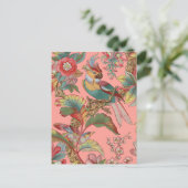 Edwardian Parrot ~ Duchess Briefkaart (Staand voorkant)