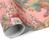 Edwardian Parrot ~ Duchess Cadeaupapier (Rol Hoek)