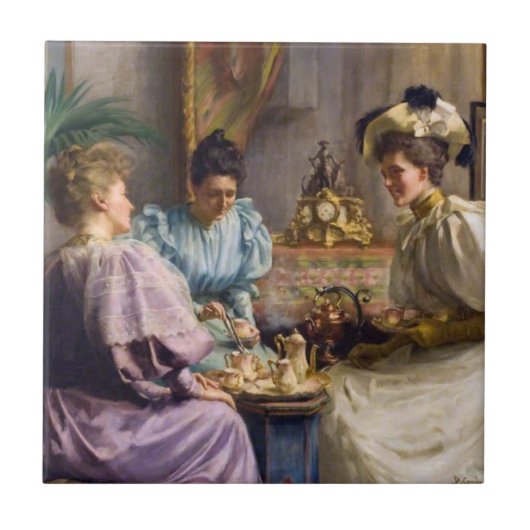 Edwardian Tegeltje (Voorkant)